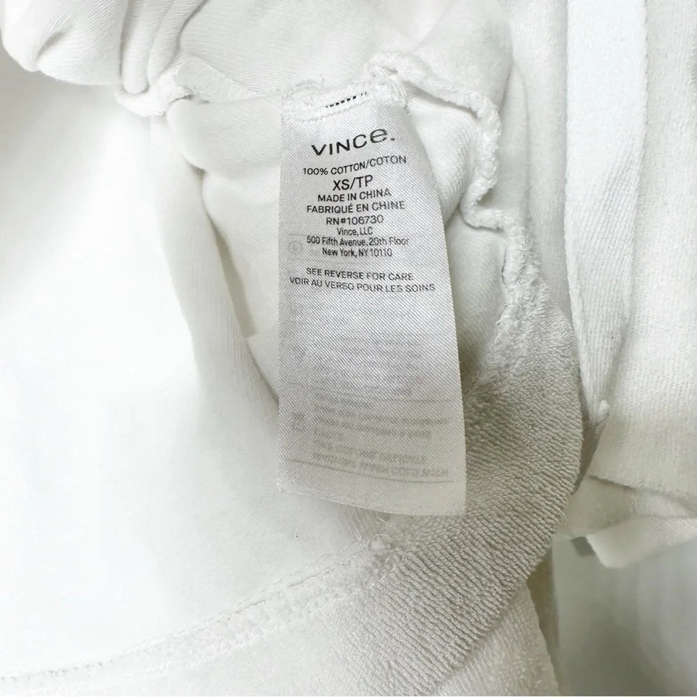 Vince Cotton Wide Sleeve XS Hoodie and Shorts Size Small - Picture 4 of 7